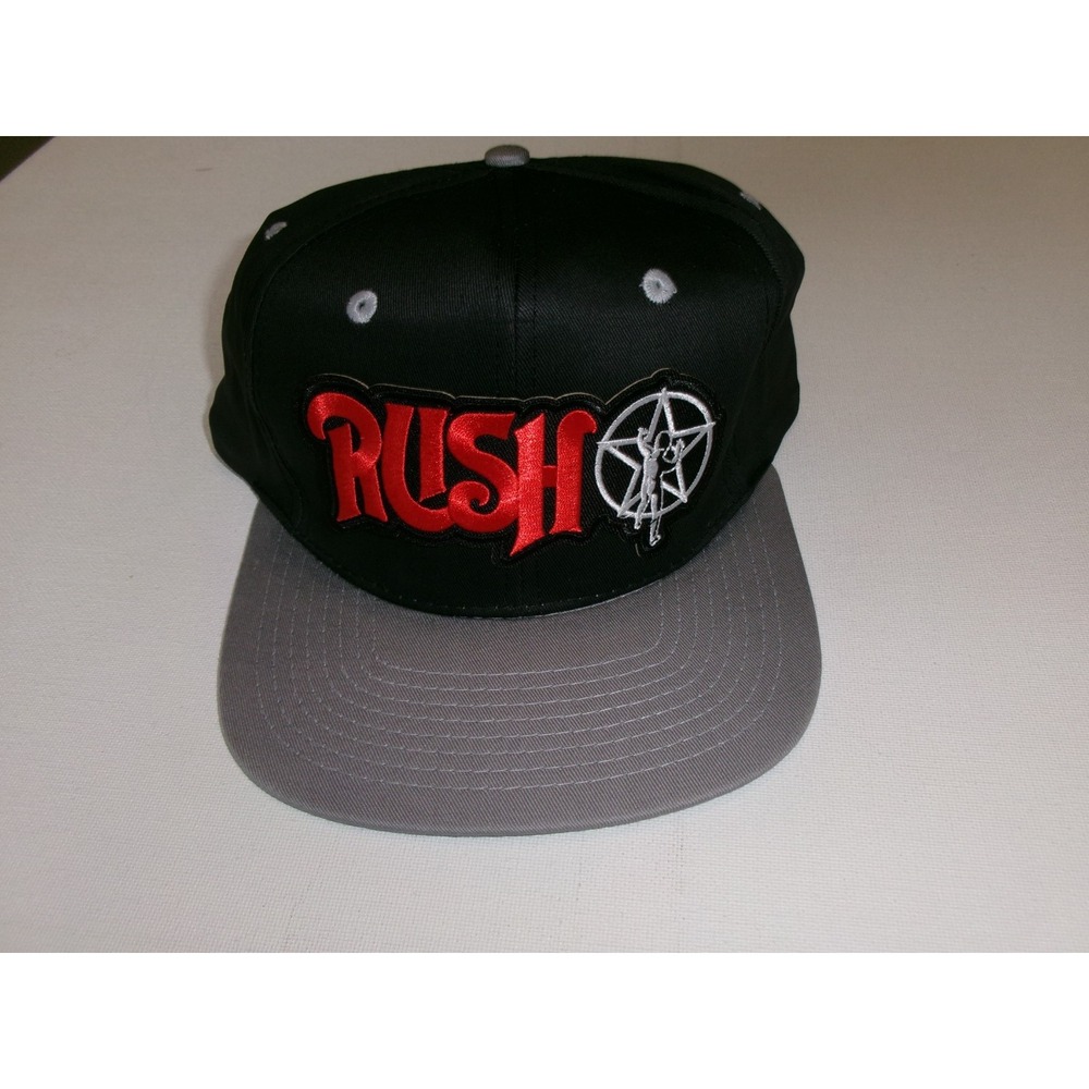 RUSH STARMAN 2212 90S SNAPBACK HAT CAP VINTAGE M2